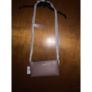 Kate Spade New York Sawyer Street Declan Leather Crossbody Mauve New With Tags